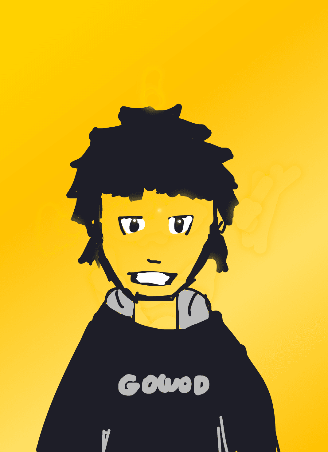My Myself in anime style — stroke replay by The Creator