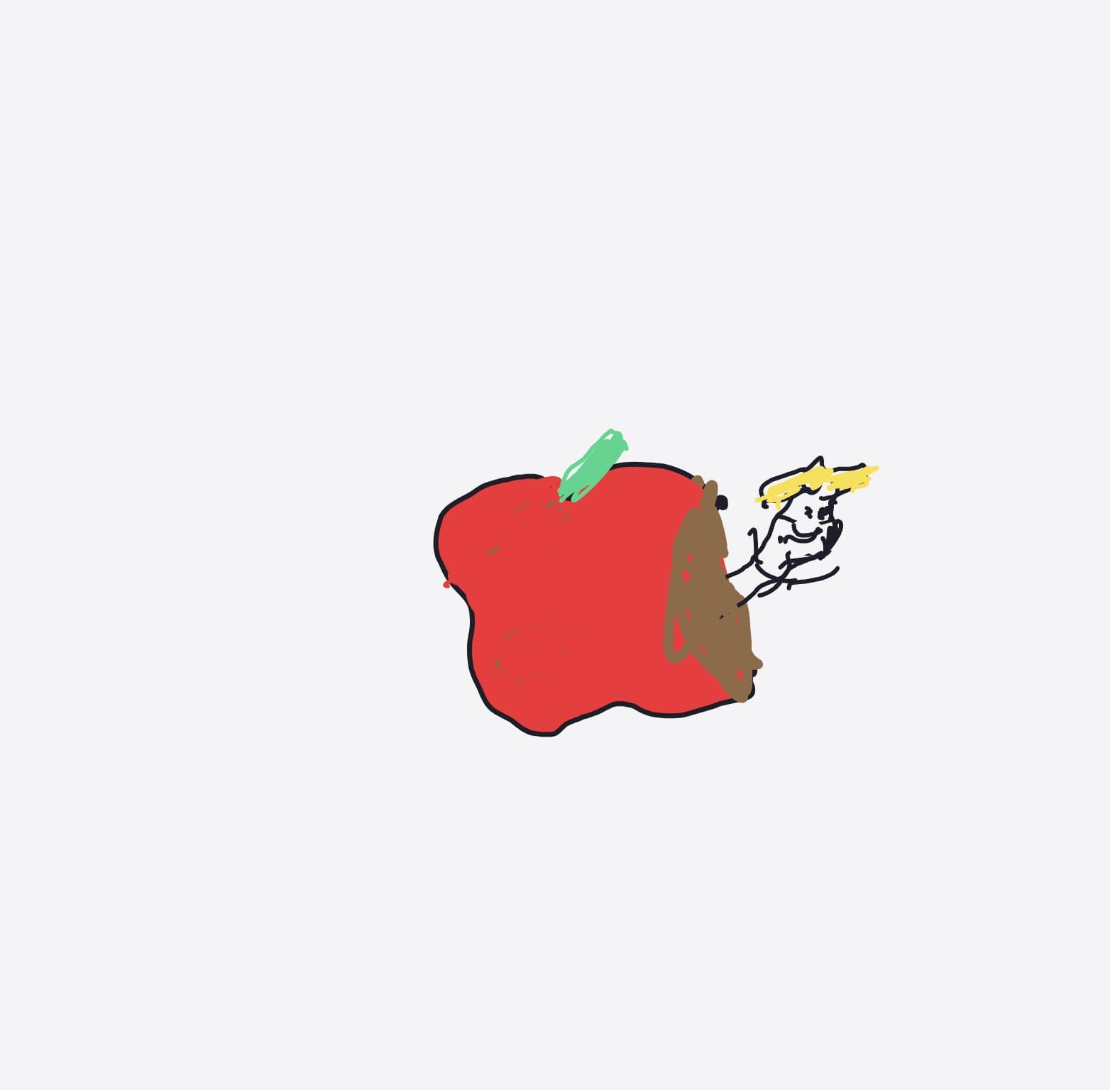 Pomme Rouge Pourrie — CrazyCatLady13666